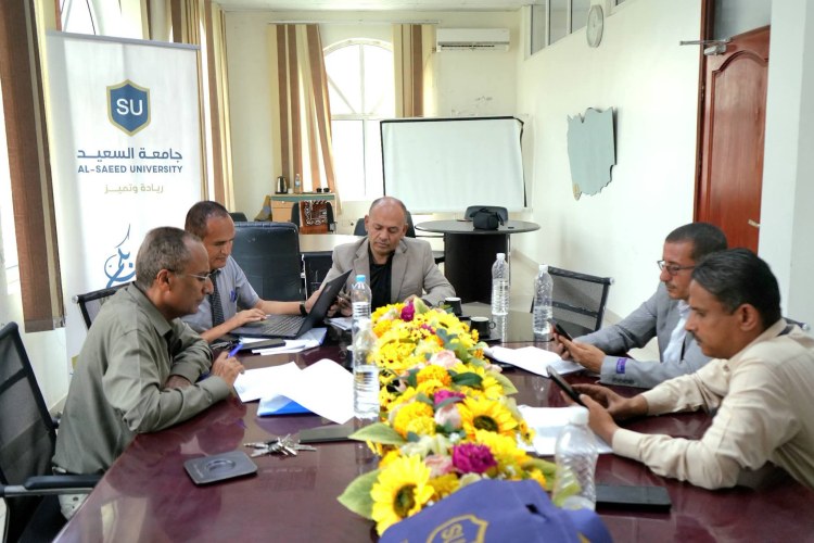 جامعة السعيد تنظم ورشة العمل التخصصية الثانية لتوصيف برنامج بكالوريوس الصيدلة السريرية&nbsp; “دكتور صيدلي”