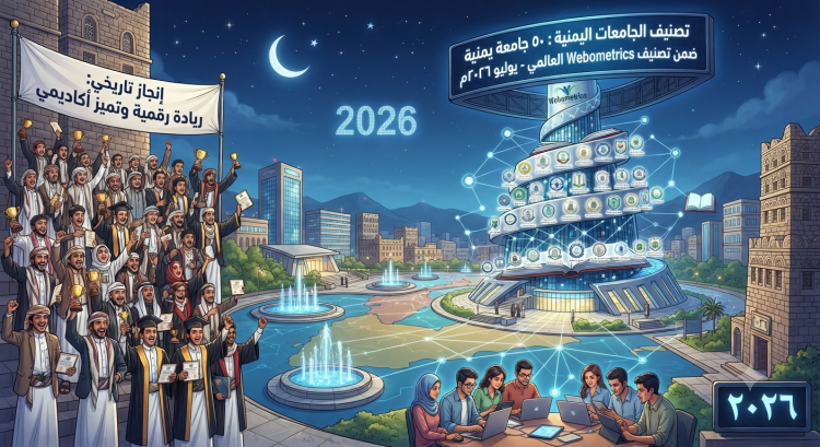 تصنيف الجامعات اليمنية: 50 جامعة يمنية ضمن تصنيف Webometrics العالمي – يوليو ٢٠٢٦م